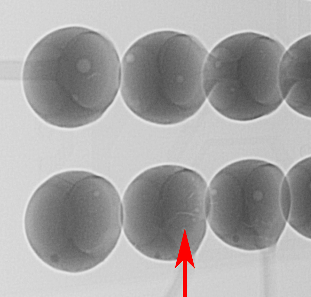 X-ray检测BGA锡球中的微裂纹