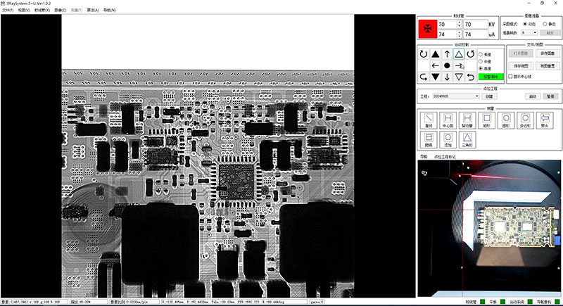 骅飞科技xray设备PCBA检测中