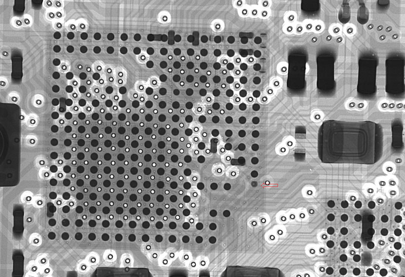 X-ray detection bga3