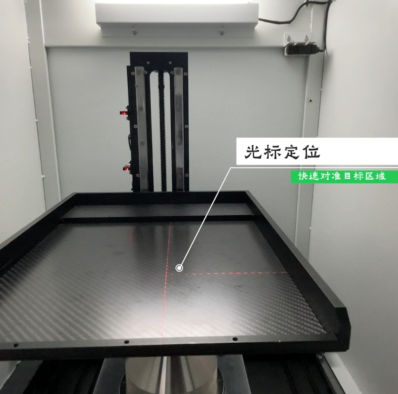 xray设备光标定位功能